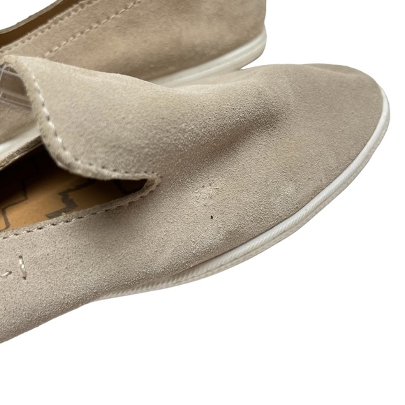 DOLCE VITA Genuine Leather Taupe Beige & Coral Flats Slip On Loafers Shoes sz 8. - Picture 12 of 16